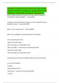 SKYWEST CUMULATIVE EXAM ACTUAL EXAM LATEST UPDATE COMPLETE  QUESTIONS AND CORRECT ANSWERS ALREADY GRADED A&plus;