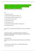 SKYWEST PREFLIGHT EXAM ACTUAL EXAM LATEST UPDATE COMPLETE QUESTIONS AND CORRECT ANSWERS ALREADY GRADED A&plus;