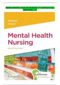 NEEBS MENTAL HEALTH NURSING 6TH EDITION&sol;ALL CHAPTERS 1-22