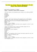 Test Bank for Human Resource Management 17th US Edition Gary Dessler&period;