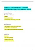 NURS 571 Final Exam 2025 Accredited  Questions With Verified Answers A Graded