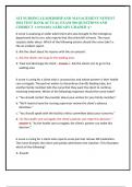 ATI NURSING LEADERSHIP AND MANAGEMENT NEWEST  2024 TEST BANK ACTUAL EXAM 300 QUESTIONS AND  CORRECT ANSWERS&rpar; &vert;ALREADY GRADED A&plus; 