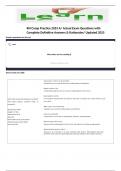 RN Comp Practice 2023 A&sol; Actual Exam Questions with Complete Definitive Answers & Rationales&sol; Updated 2025