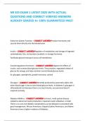NR 325 EXAM 1 LATEST 2025 WITH ACTUAL QUESTIONS AND CORRECT VERIFIED ANSWERS ALREADY GRADED A&plus; 100&percnt; GUARANTEED PASS&excl;        