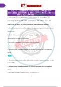 RN ATI LEADERSHIP PROCTORED EXAM LATEST 2024&sol;2025 QUESTIONS & CORRECT VERIFIED ANSWERS 100&percnt; GUARANTEED &lpar;GRADE A&plus;&rpar;