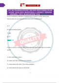 ATI RN PHARMACOLOGY RETAKE PROCTORED EXAM LATEST 2024&sol;2025 QUESTIONS & CORRECT VERIFIED ANSWERS 100&percnt; GUARANTEED PASS &lpar;GRADE A&plus;&rpar;