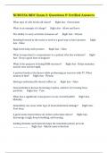 NUR2356 MDC Exam 2&colon; Questions & Verified Answers 