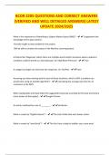 BCOR 2205 QUESTIONS AND CORRECT ANSWERS &lpar;VERIFIED AND WELL DETAILED ANSWERS&rpar; LATEST UPDATE 2024&sol;2025