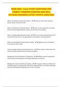 BCOR 2202 - Exam STUDY QUESTIONS AND CORRECT ANSWERS &lpar;VERIFIED AND WELL DETAILED ANSWERS&rpar; LATEST UPDATE 2024&sol;2025