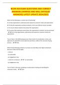 BCOR 350 EXAM QUESTIONS AND CORRECT ANSWERS &lpar;VERIFIED AND WELL DETAILED ANSWERS&rpar; LATEST UPDATE 2024&sol;2025