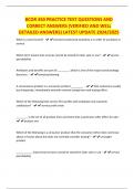 BCOR 350 PRACTICE TEST QUESTIONS AND CORRECT ANSWERS &lpar;VERIFIED AND WELL DETAILED ANSWERS&rpar; LATEST UPDATE 2024&sol;2025