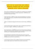 BCOR 350 TEST QUESTIONS AND CORRECT ANSWERS &lpar;VERIFIED AND WELL DETAILED ANSWERS&rpar; LATEST UPDATE 2024&sol;2025