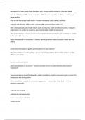 Biostatistics in Public Health Exam Questions with Verified Solutions Rated A&plus; &lpar;Already Passed&rpar;
