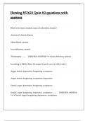 Herzing NU623 Quiz &num;2 questions with answers