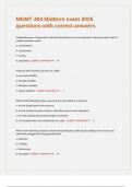 MGMT 404 Midterm exam 2025 questions with correct answers&period;