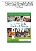 Test Bank For The Human Body in Health and Disease 8th Edition&comma; All Chapters