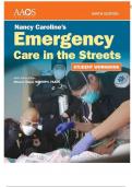 Test Bank For Nancy Caroline&rsquo;s Emergency Care in the Streets&comma; 9th Edition &lpar;Mejia&comma; Alfonso &comma; 2025&rpar;