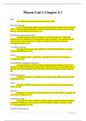Pharm Unit 2 Chapter 4-7