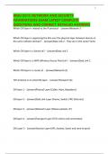 WGU D315 NETWORK AND SECURITY FOUNDATIONS EXAM LATEST COMPLETE QUESTIONS AND CORRECT DETAILED ANSWERS