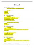 Pharmacology  Module 4