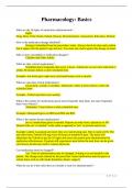 Pharmacology&colon; Basics
