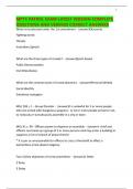 MPTC PATROL EXAM LATEST VERSION COMPLETE  QUESTIONS AND VERIFIED CORRECT ANSWERS 
