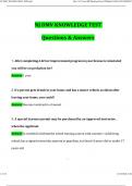 NJ DMV KNOWLEDGE TEST 2025 Newest Questions & Answers 100&percnt; Correct 2025 &sol; 2026 Verified by Experts