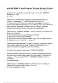 AANP FNP Certification Exam Questions with Complete Solutions Graded A&plus; &vert;  Latest Updated 2025