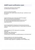 AANP board certification exam Questions with Complete Solutions Graded A&plus; &vert;  Latest Updated 2025