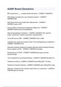 AANP Board Questions with Complete Solutions Graded A&plus; &vert;  Latest Updated 2025