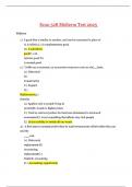 Econ 528 Midterm Test 2025 Questions with Complete Solutions Graded A&plus; &vert;  Latest Updated 2025