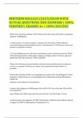 MIDTERM NSG6420 &lpar;2025&rpar; EXAM WITH ACTUAL QUESTIONS AND ANSWERS &vert; 100&percnt; VERIFIED &vert; GRADED A&plus; &vert; 100&percnt; SUCCESS