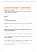 WGU D080 Managing in a Global Business Environment questions and answers with solutions 2025