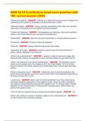 AEPA AZ US Constitutions actual exam questions with  100- correct answers &lpar;2025&rpar;