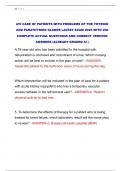ATI CARE OF PATIENTS WITH PROBLEMS OF THE THYROID  AND PARATHYROID GLANDS LATEST EXAM 2025 WITH 200  COMPLETE ACTUAL QUESTIONS AND CORRECT VERIFIED  ANSWERS &lpar;ALREADY GRADED A&plus;&rpar;
