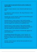 DANB AMP EXAM QUESTIONS WITH COMPLETE SOLUTIONS
