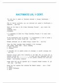XACTIMATE LVL 1 CERT&period;