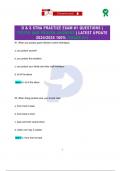 D & S STNA PRACTICE EXAM &num;1 QUESTIONS &vert; TESTED AND PROVEN ANSWERS &vert; LATEST UPDATE 2024&sol;2025 100&percnt; &lpar;GRADE A&plus;&rpar;