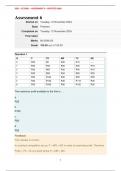 2025 - ECS2601 - ASSESSMENT 6 - QUESTIONS AND ANSWERS - SEMESTER 1