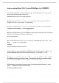 Understanding Global HRM&colon; Section 3 Highlights for WGU D358