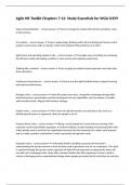 Agile HR Toolkit Chapters 7-12&colon; Study Essentials for WGU D359