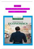 TEST BANK Essentials of Econ by N&period; Gregory Mankiw All Chapters 1 - 24omics 9th edition