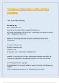 Timeshare Test 3 exam with verified solution