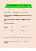 PSS REAL EXAM QUESTIONS WITH COMPLETE SOLUTIONS &lpar;ANSWERS VERIFIED 100&percnt; CORRECT&rpar;