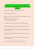 PSS 2343 Final Exam Review QUESTIONS WITH COMPLETE SOLUTIONS &lpar;ANSWERS VERIFIED 100&percnt; CORRECT&rpar;