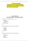 TEST BANK FOR BIO  CHEMISTRY ACTUAL EXAM 2024&sol;2025  QUESTIONS WITH VERIFIED ANSWERS  100&percnt; PASS GUARANTEED