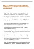 AERIAL CDC EXAM WITH QUESTIONS AND VERIFIED  ANSWERS 2025