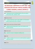 FIN 3403 EXAM 1 DEFINITIONS CH 3 & 4 2025- 2026  QUESTIONS WITH DETAILED VERIFIED ANSWERS &lpar;100&percnt;  CORRECT ANSWERS&rpar; &sol;ALREADY GRADED A&plus;
