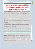 NUR136 EXAM 22025- 2026 QUESTIONS WITH  DETAILED VERIFIED ANSWERS &lpar;100&percnt; CORRECT  ANSWERS&rpar; &sol;ALREADY GRADED A&plus;