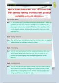 RHODE ISLAND PERMIT TEST 2025- 2026 QUESTIONS  WITH DETAILED VERIFIED ANSWERS &lpar;100&percnt; CORRECT  ANSWERS&rpar; &sol;ALREADY GRADED A&plus;